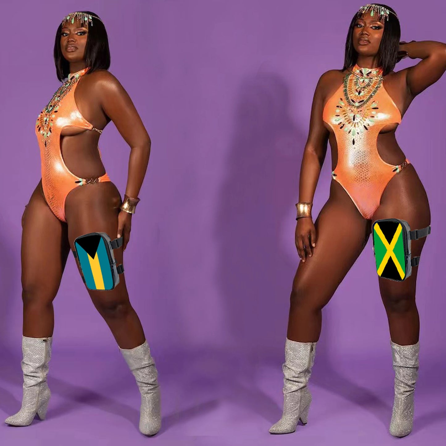 Rep Yuh Flag Thigh Bag